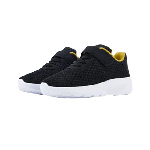 Nlaayong Unisex Kinder Sport Hallenturnschuhe Turnschuhe Mädchen Sportschuhe Laufschuhe Mesh Atmungsaktiv Hallenschuhe Tennisschuhe Leicht Outdoor Fitness Sneaker von Nlaayong