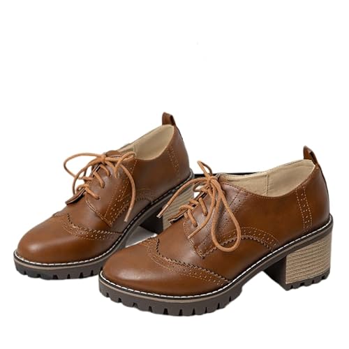 Oxford Schuhe Damen Klassische Elegant Business Halbschuhe Schnürschuhe Vintage Schnürhalbschuhe Pumps Mit Blockabsatz Bayerische Oktoberfestschuhe Oxford Schuhe Damen Klassische Elegant Business Halbschuhe Schnürschuhe Vintage Schnürhalbschuhe Pumps Mit Blockabsatz Bayerische Oktoberfestschuhe von Nlaayong