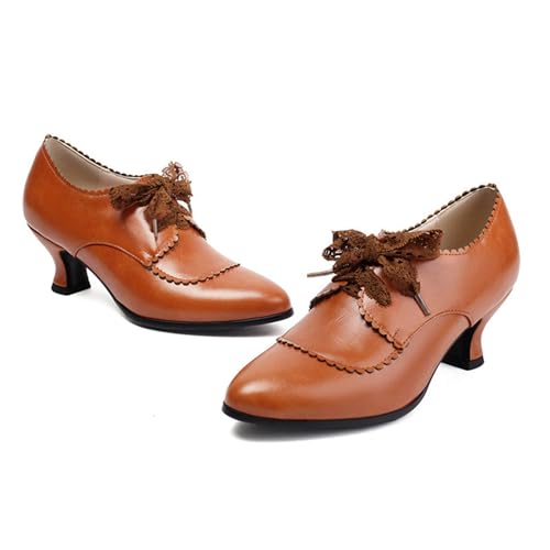 Schnürschuhe Damen Elegant Schuhe Schnürhalbschuhe Pumps Vintage Halbschuhe Klassische Lederschuhe Mit Absatz Bayerische Oktoberfestschuhe Schnürschuhe Damen Elegant Schuhe Schnürhalbschuhe Pumps Vintage Halbschuhe Klassische Lederschuhe Mit Absatz Bayerische Oktoberfestschuhe von Nlaayong