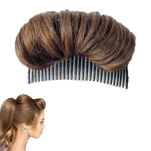 Hellbraunes, unsichtbares flauschiges Haarpolster, Haarkamm, Haarklammer, Haarklammer, flauschiges Prinzessinnen-Styling-Haarnadel-Zubehör für Mädchen und Frauen, Ausdünnung Hellbraunes, unsichtbares flauschiges Haarpolster, Haarkamm, Haarklammer, Haarklammer, flauschiges Prinzessinnen-Styling-Haarnadel-Zubehör für Mädchen und Frauen, Ausdünnung von Nlinlin