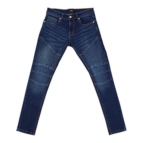 No Brands Required - Biker Jeans - Frauenhose Blau im Slim-Fit-Style, Größe: M von No Brands Required