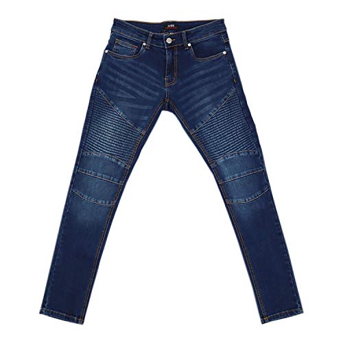 No Brands Required - Biker Jeans - Frauenhose Blau im Slim-Fit-Style, Größe: S von No Brands Required