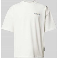 No Bystanders T-Shirt mit Label-Print in Offwhite, Größe L von No Bystanders