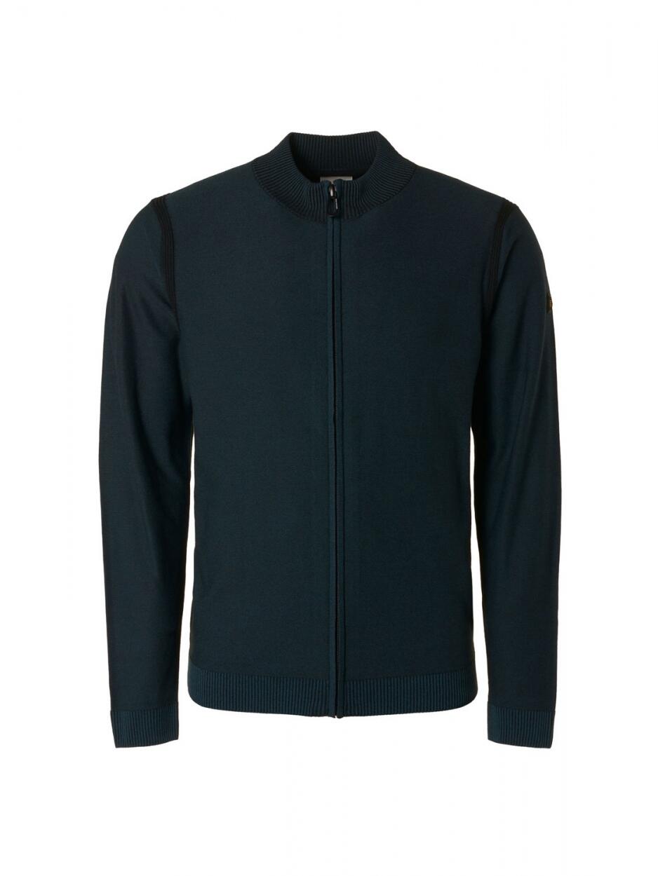 No Excess - Cardigan 2 Coloured Jacquard ocean - Gr. - XXL von No Excess