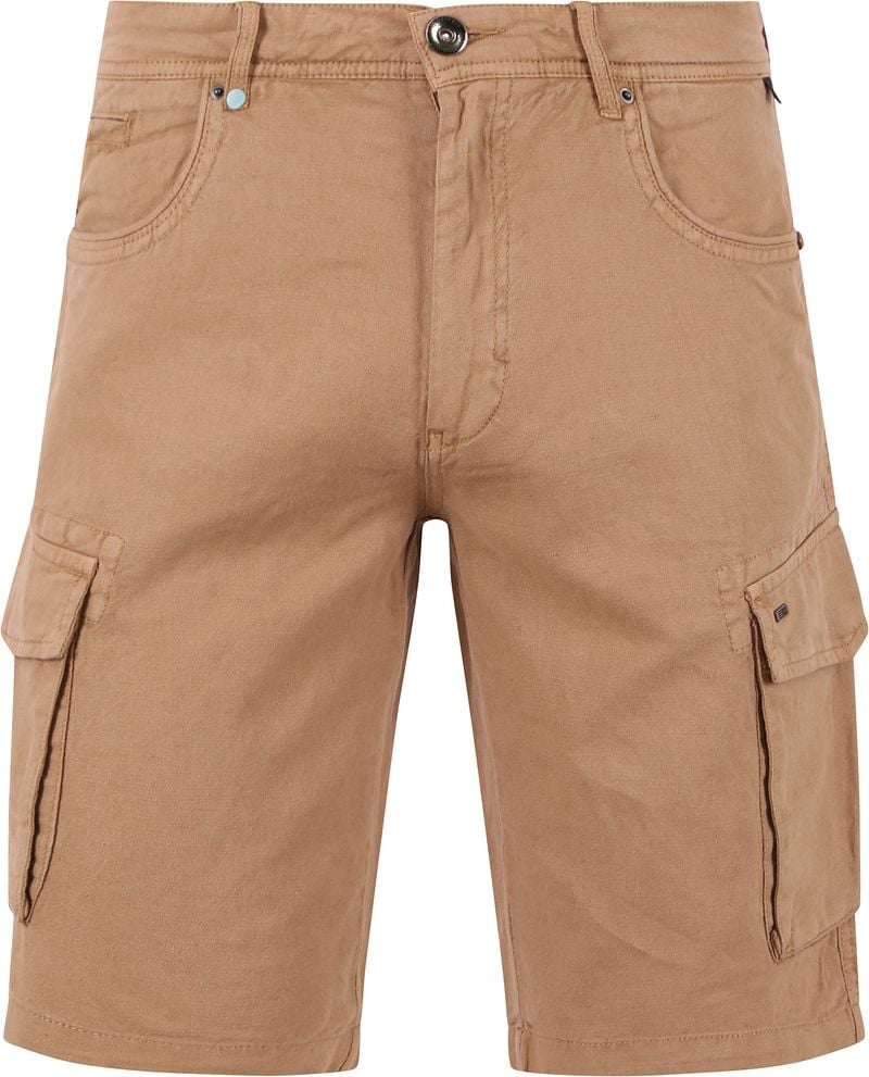 No Excess Cargo Short Leinen Beige - Größe 31 von No Excess