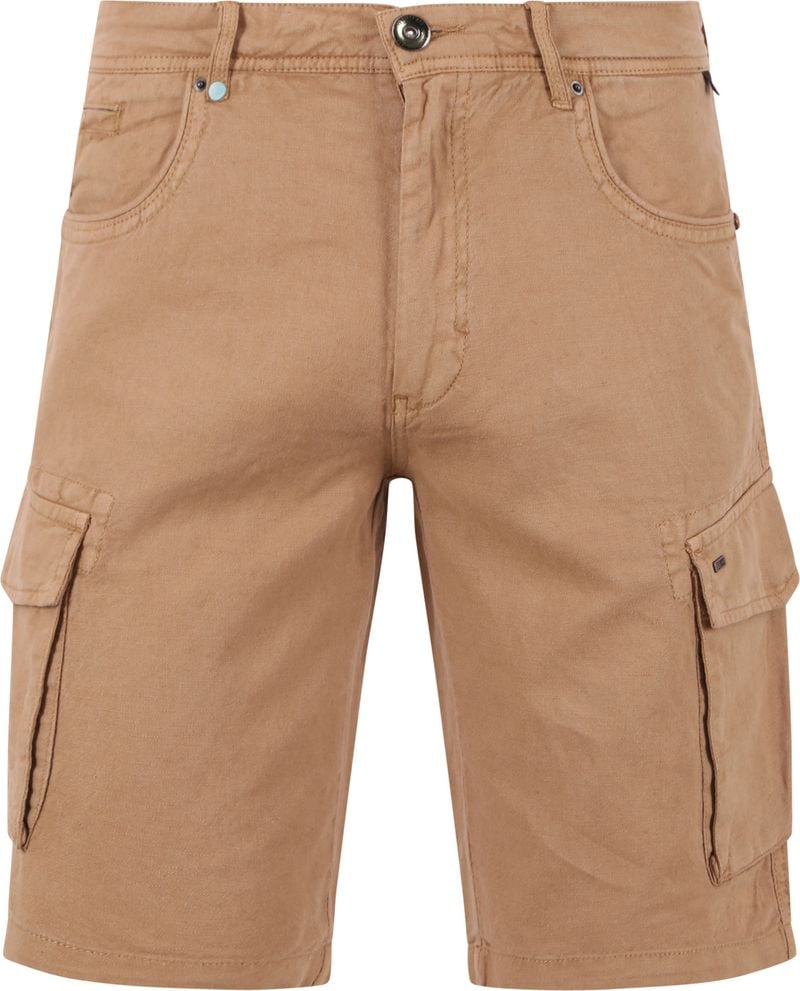 No Excess Cargo Short Leinen Beige - Größe 32 von No Excess