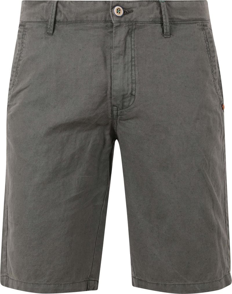 No Excess Cargoshort aus Leinen Grün - Größe 34 von No Excess