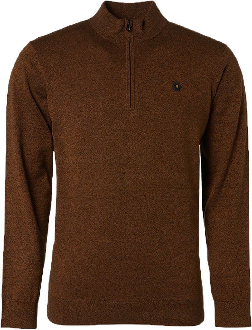 No Excess Half Zip Pullover Caramel - Größe 3XL von No Excess