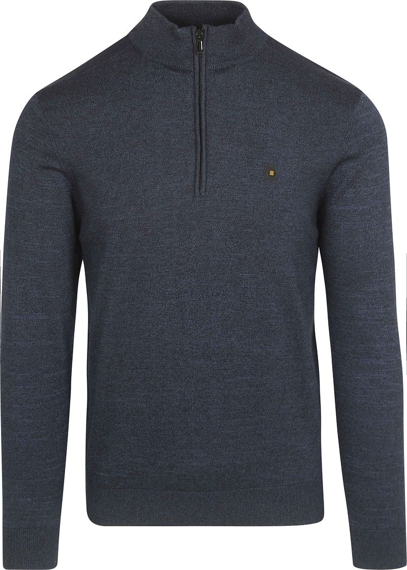 No Excess Halfzip Pullover Navy - Größe XL von No Excess