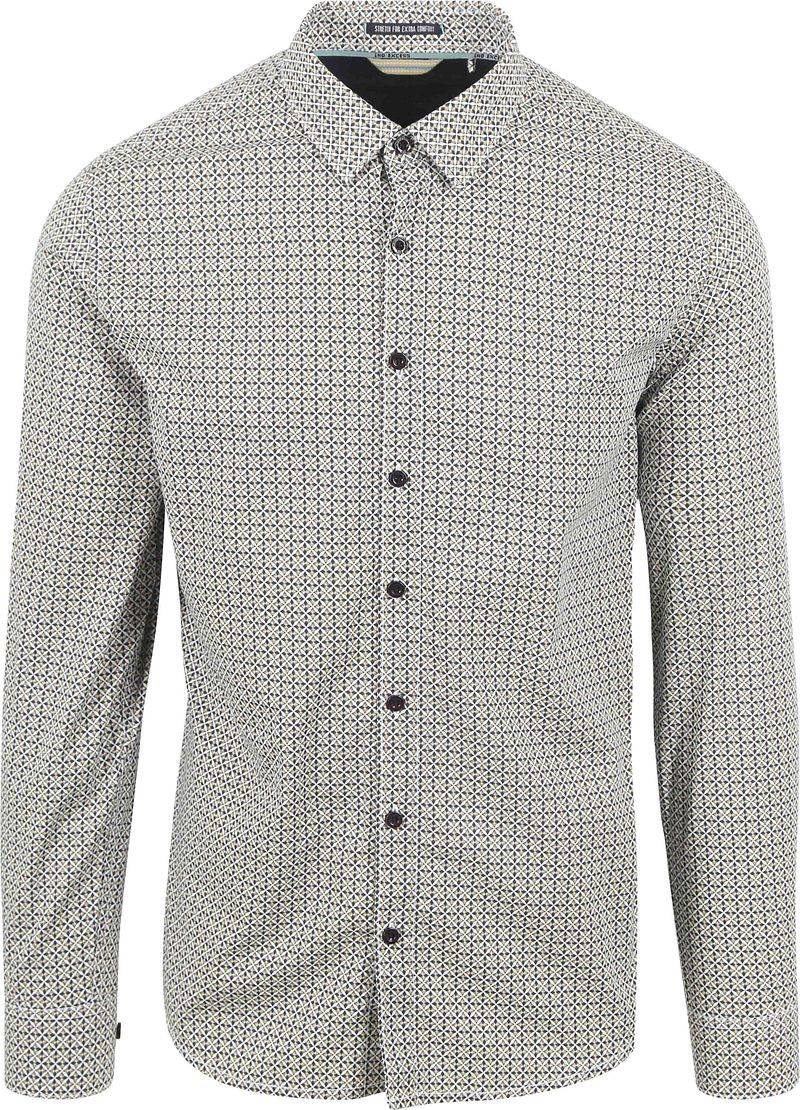 No Excess Hemd mit Musterdruck Multicolou - Größe XXL von No Excess