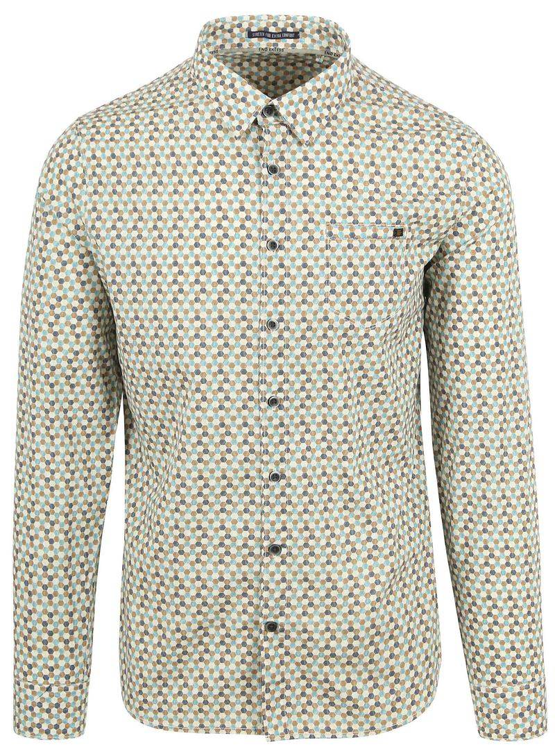 No Excess Hemd mit Musterdruck Multicolour - Größe XL von No Excess