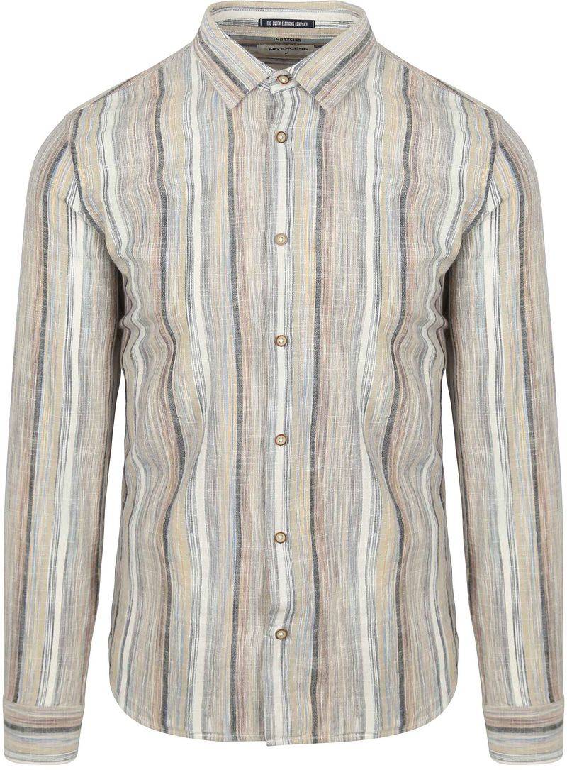 No Excess Hemd mit Streifen Beige - Größe XL von No Excess