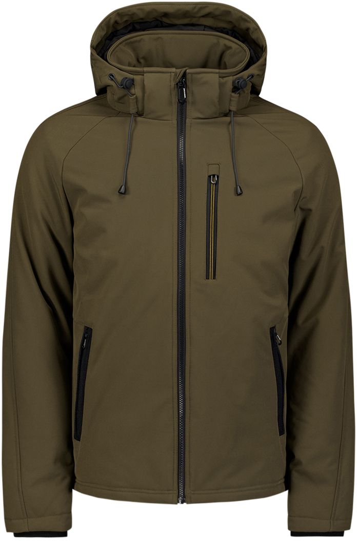 No Excess Jacke Softshell Taupe - Größe 3XL von No Excess