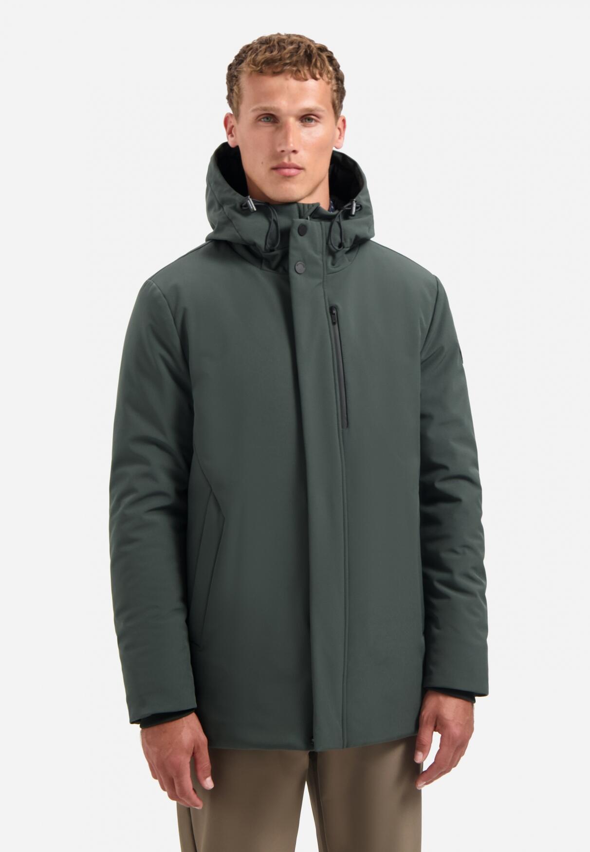 No Excess - Jacket Long Soft Shell dark steel - Gr. - XXL von No Excess