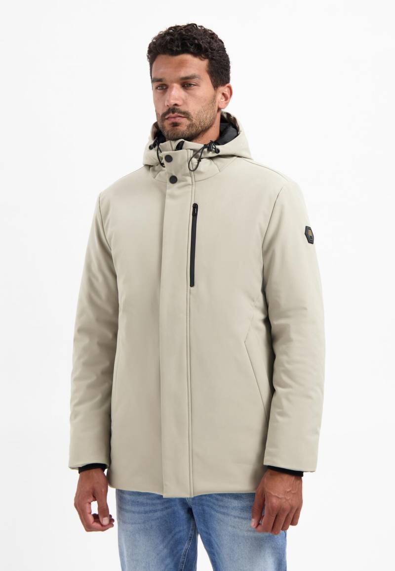 No Excess - Jacket Long Soft Shell stone - Gr. - L von No Excess