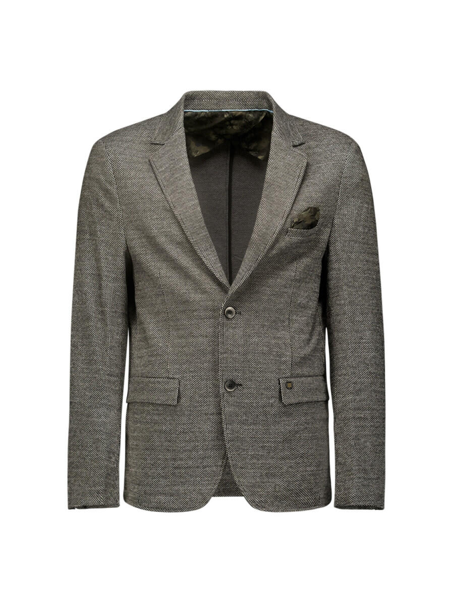 No Excess - Jersey Stretch Blazer schwarz - Gr. - 52 von No Excess