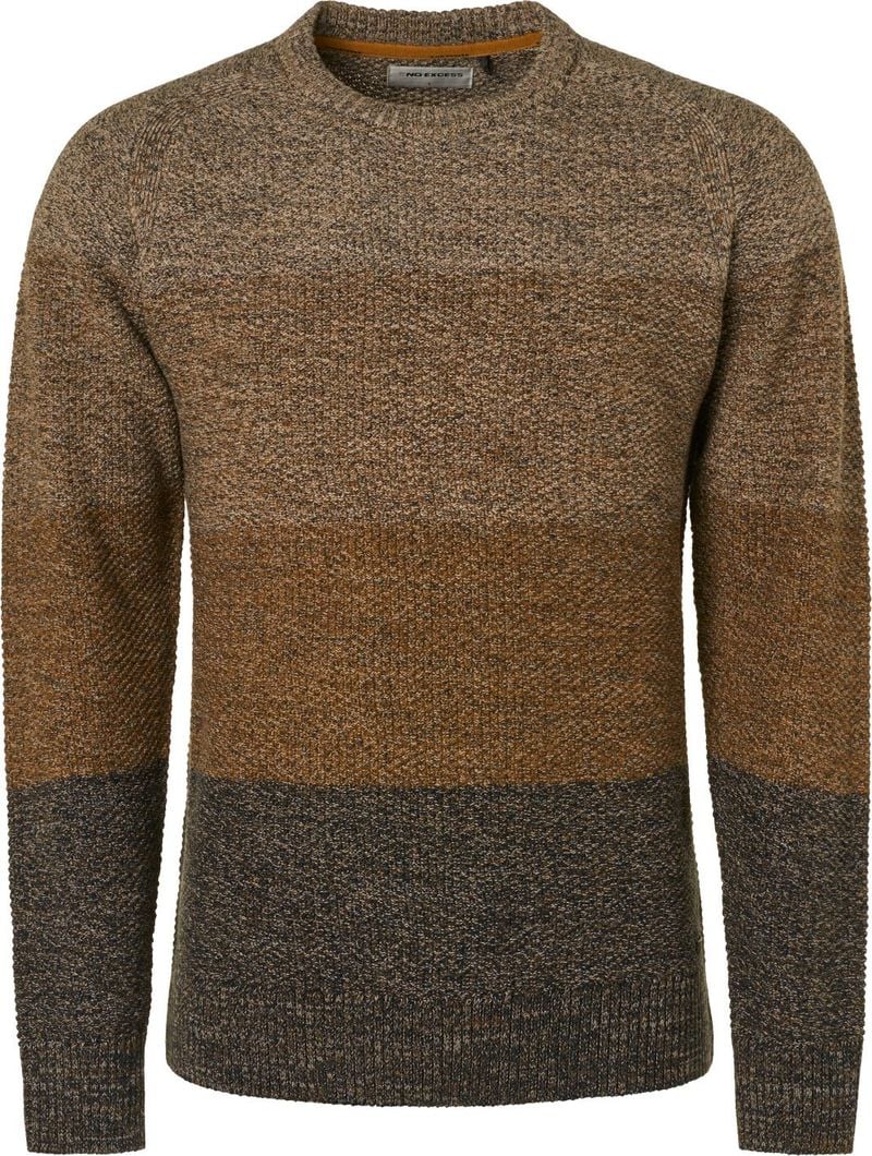 No Excess Knitted Pullover Braun - Größe 3XL von No Excess