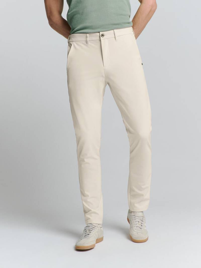 No Excess - Pants Chino 4-Way Stretch Sedoc cement von No Excess