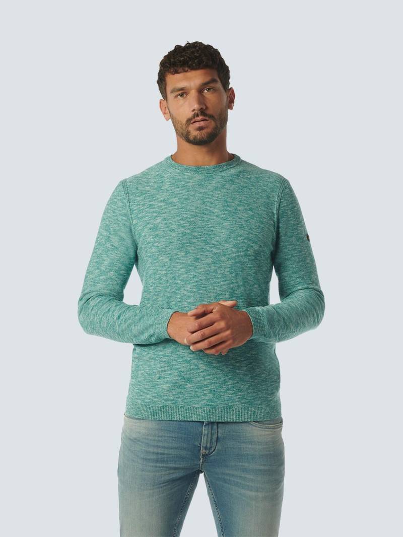 No Excess - Pullover Crewneck 2 Coloured Melange - Gr. - XL von No Excess