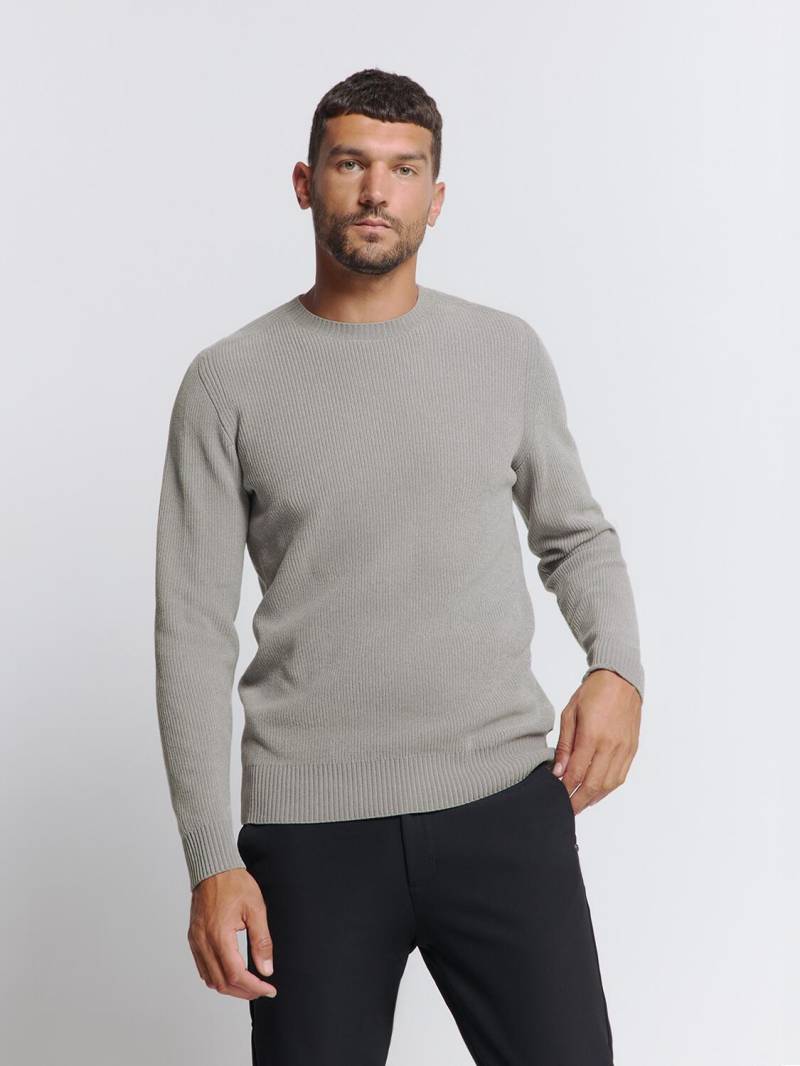 No Excess - Pullover Crewneck Chenille grey - Gr. - XXL von No Excess