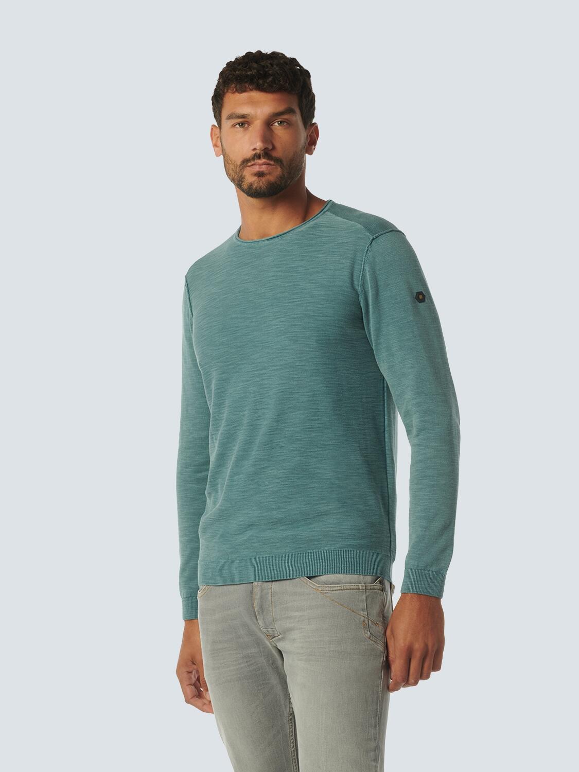 No Excess - Pullover Crewneck Garment Dyed + Stone Washed - Gr. - XXXL von No Excess