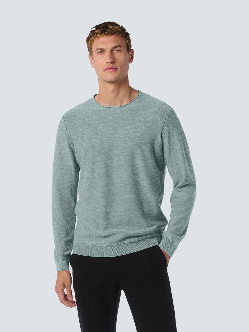No Excess - Pullover Crewneck Garment Dyed + Stone Washed cloud - Gr. - XXL von No Excess