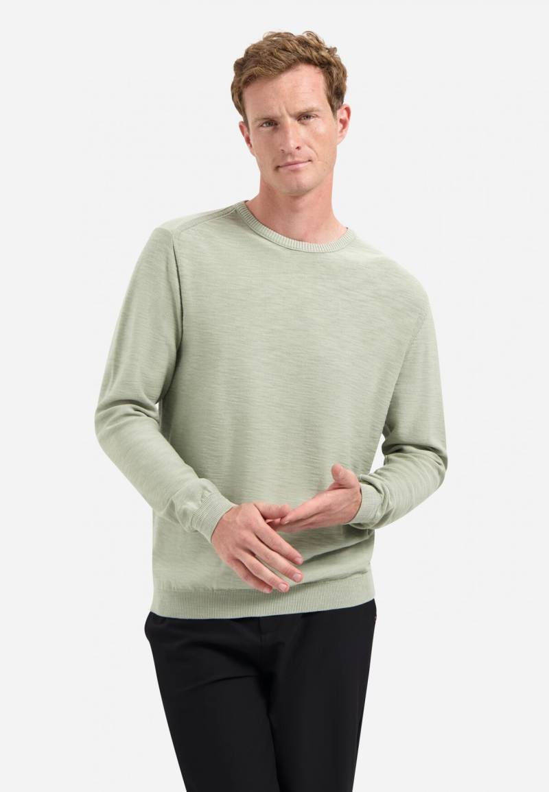 No Excess - Pullover Crewneck Garment Dyed + Stone Washed smoke - Gr. - XXXL von No Excess