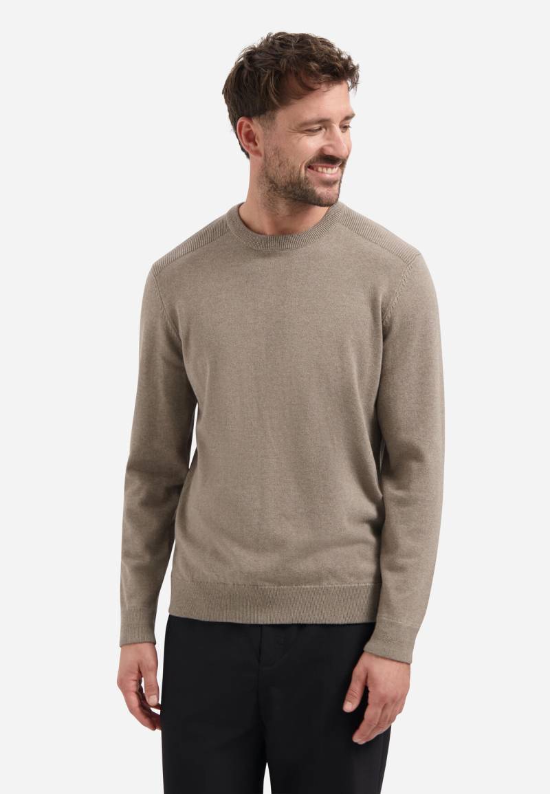 No Excess - Pullover Crewneck Melange clay - Gr. - XXL von No Excess