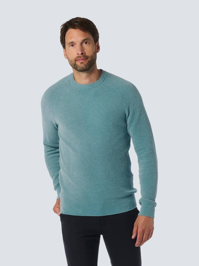 No Excess - Pullover Crewneck Ribknit Super Soft cloud - Gr. - L von No Excess