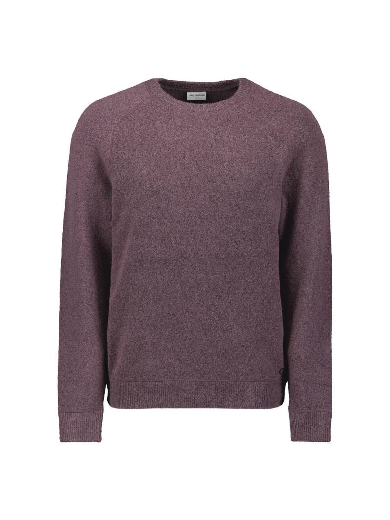No Excess - Pullover Crewneck Soft Wool Blend dark wine - Gr. - M von No Excess