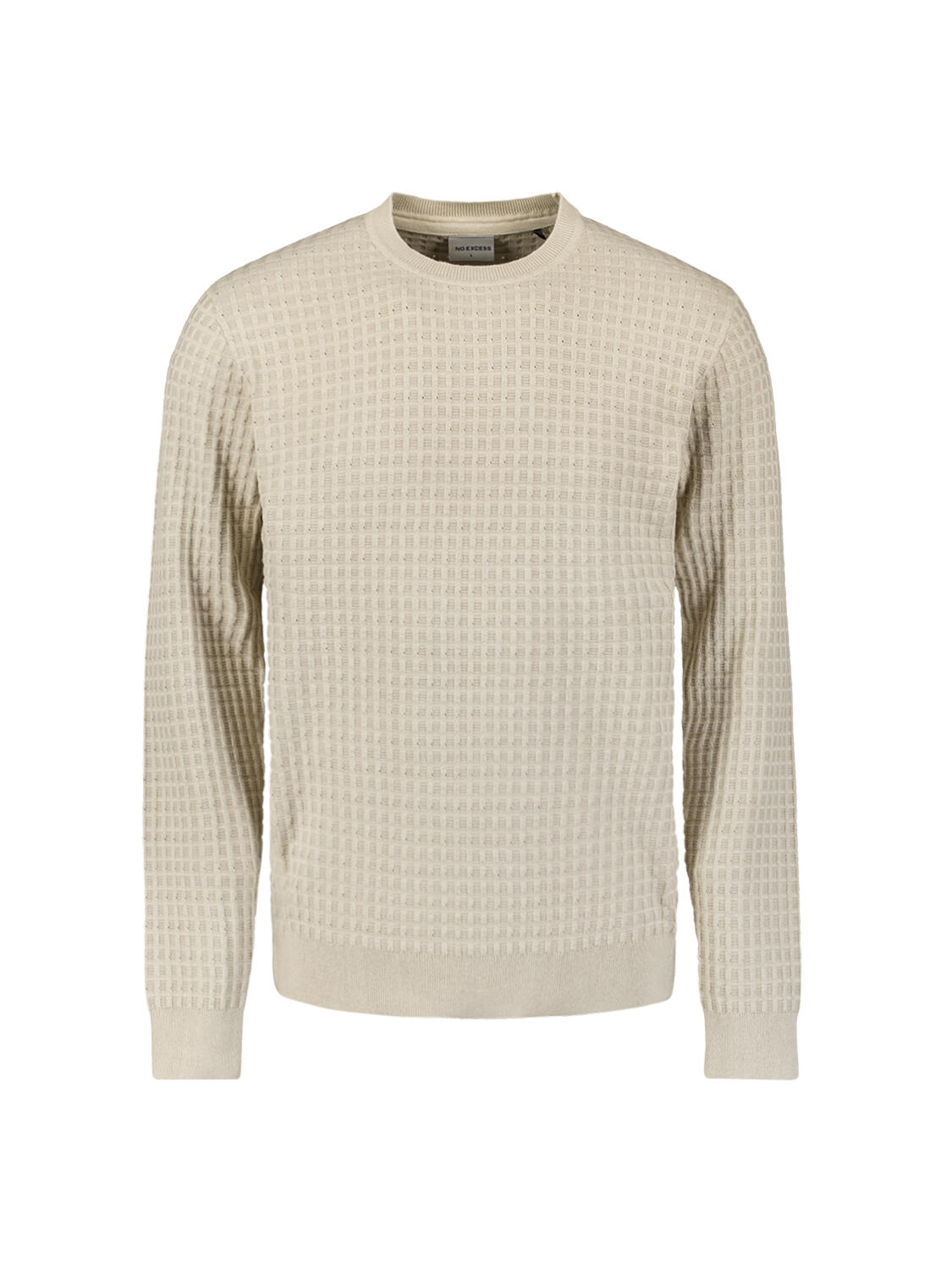 No Excess - Pullover Crewneck Square Knit - Gr. - L von No Excess