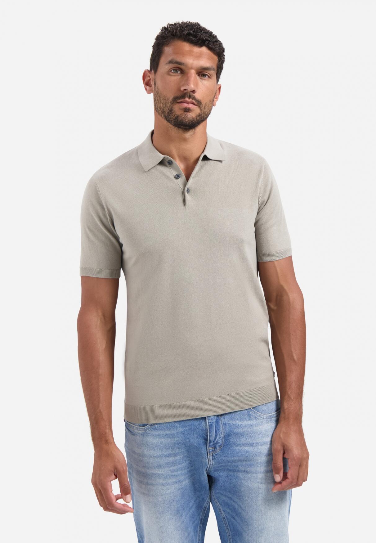 No Excess - Pullover Short Sleeve Polo Solid clay - Gr. - XXL von No Excess