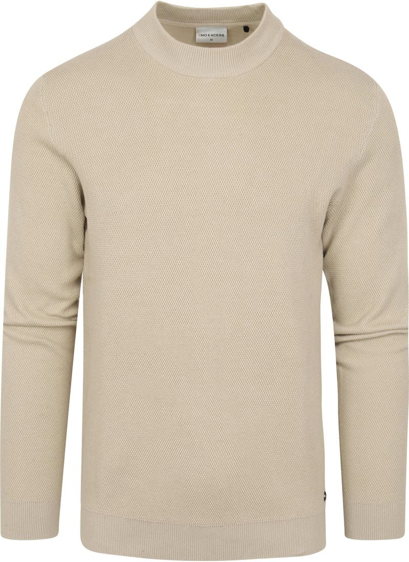 No Excess-Pullover Textur Beige - Größe XL von No Excess