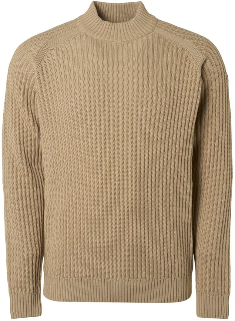 No Excess Pullover Turtle Knitted Beige - Größe 3XL von No Excess