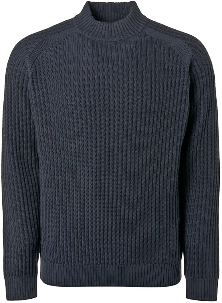 No Excess Pullover Turtle Knitted Navy - Größe XXL von No Excess