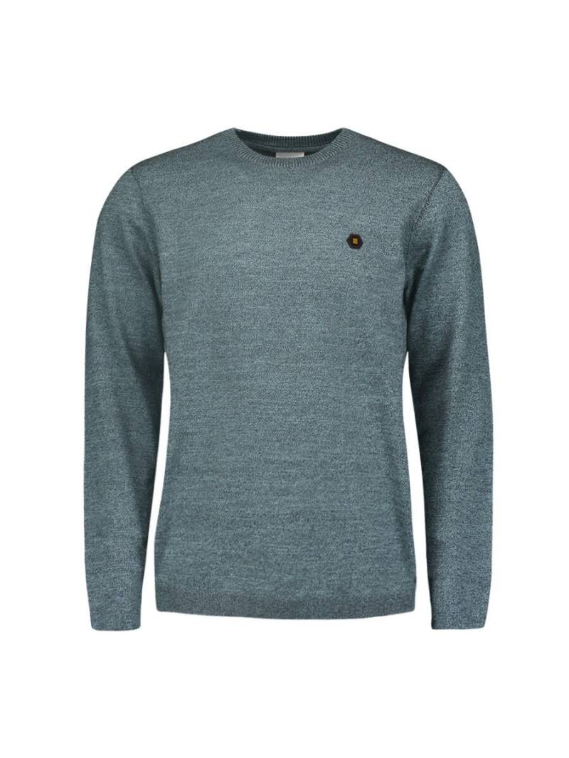 No Excess - Pullover in Melange Look blau - Gr. - XL von No Excess