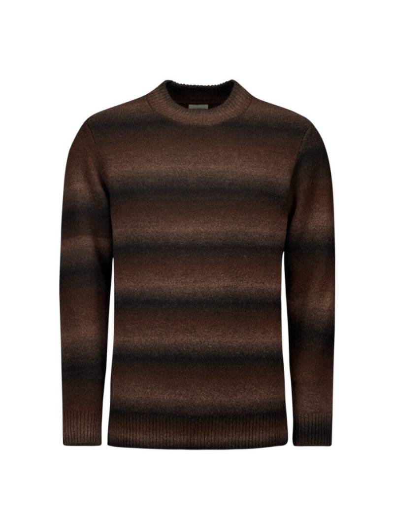 No Excess - Pullover mit Rundhalsausschnitt braun - Gr. - XXL von No Excess