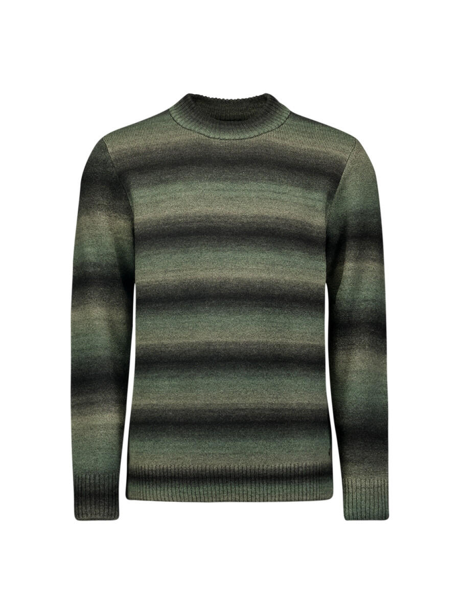 No Excess - Pullover mit Rundhalsausschnitt grau - Gr. - XL von No Excess