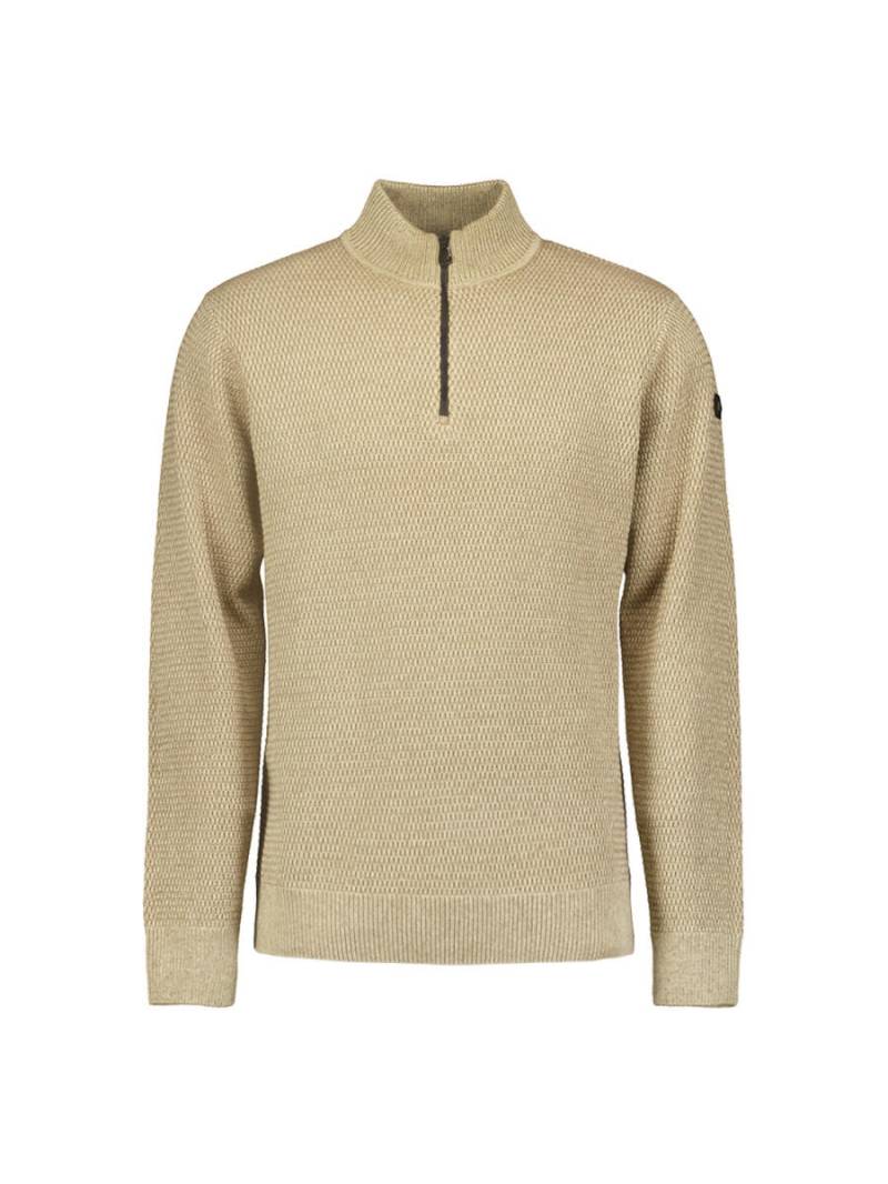 No Excess - Pullover mit Stehkragen beige - Gr. - XL von No Excess
