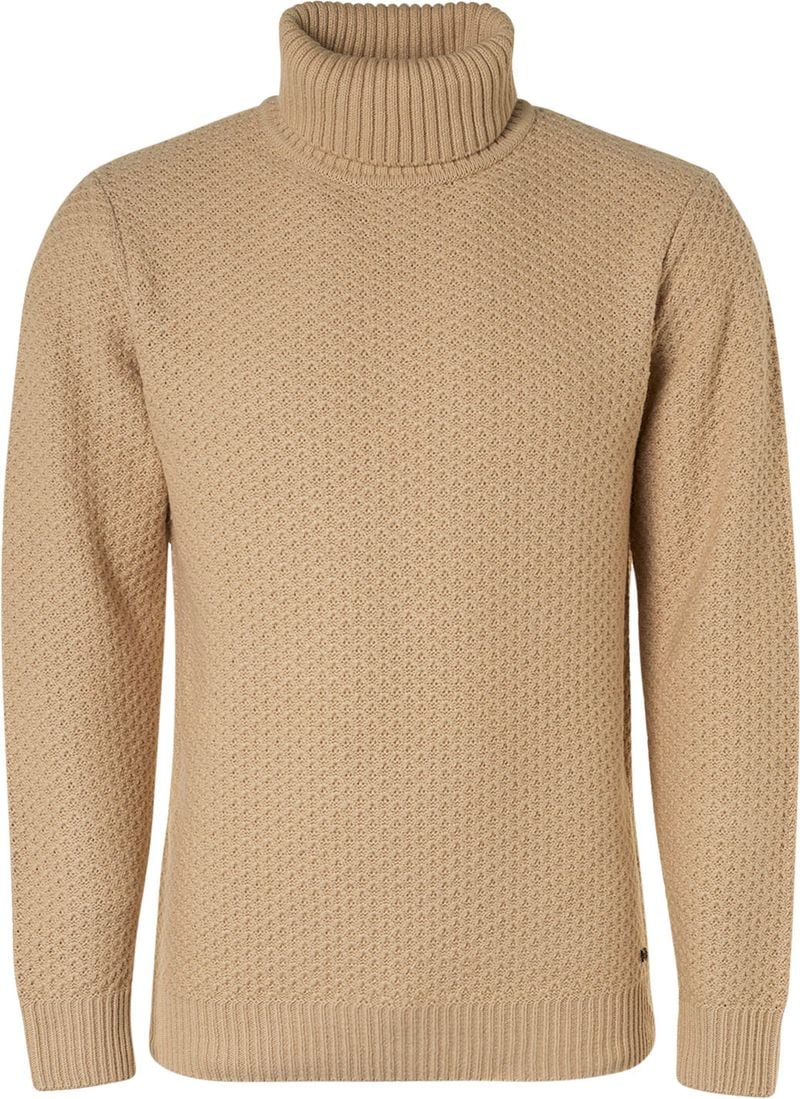 No Excess Rollkragenpullover Mix Wool Beige - Größe L von No Excess