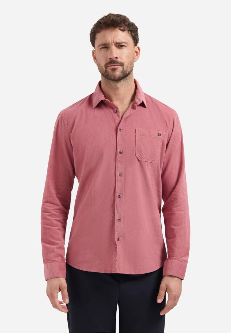 No Excess - Shirt Herringbone Fine Corduroy old pink - Gr. - M von No Excess