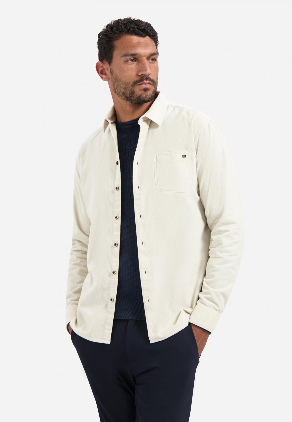 No Excess - Shirt Solid Fine Herringbone - Gr. - XXXL von No Excess