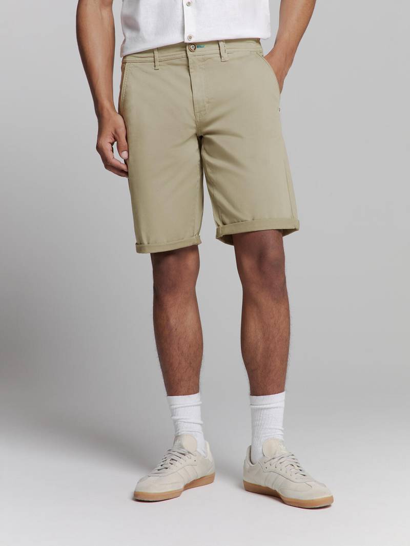 No Excess - Short Chino Garment Dyed Twill Stretch light army - Gr. - 32 von No Excess