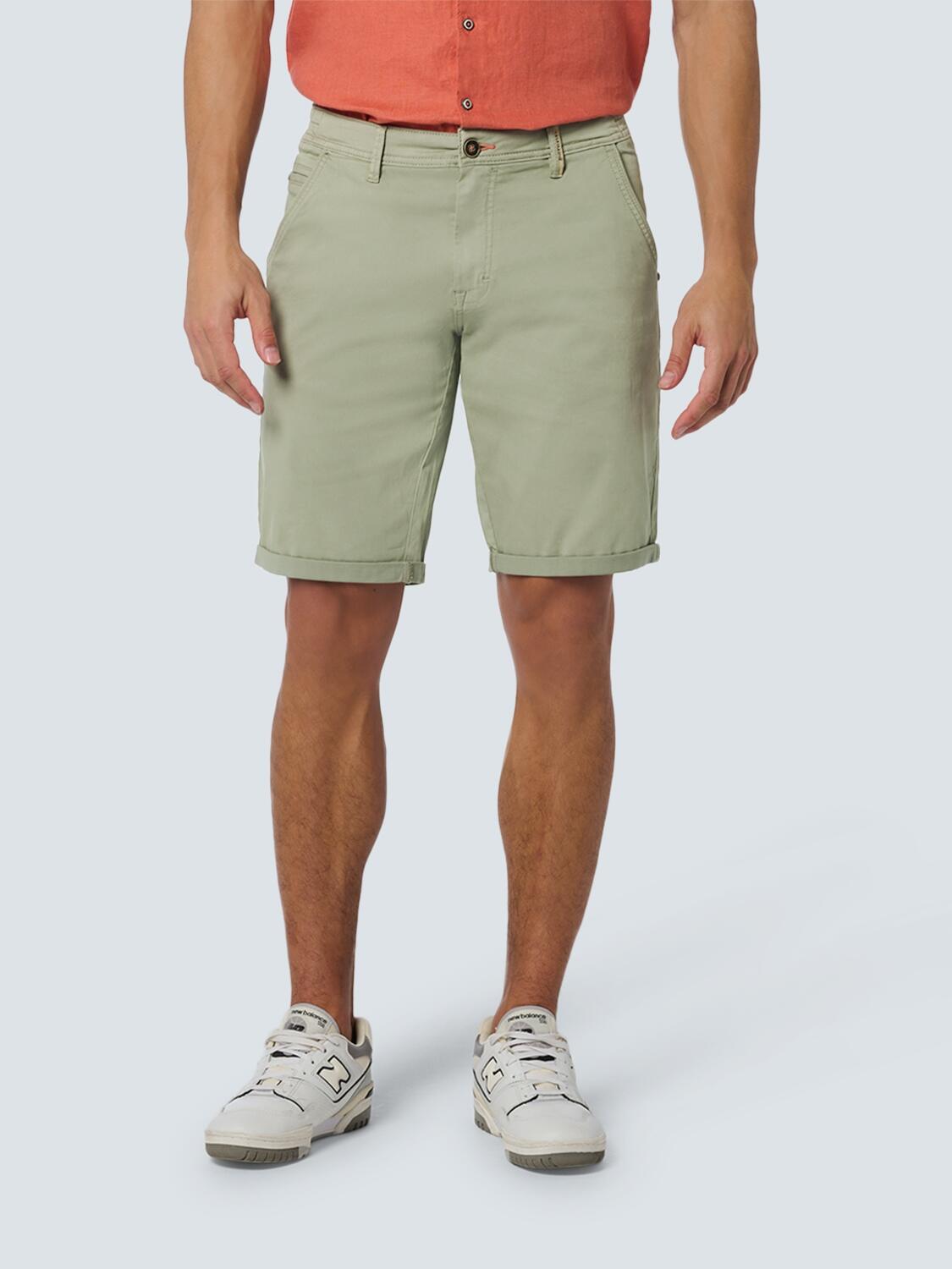 No Excess - Short Chino Garment Dyed Twill Stretch smoke - Gr. - 31 von No Excess