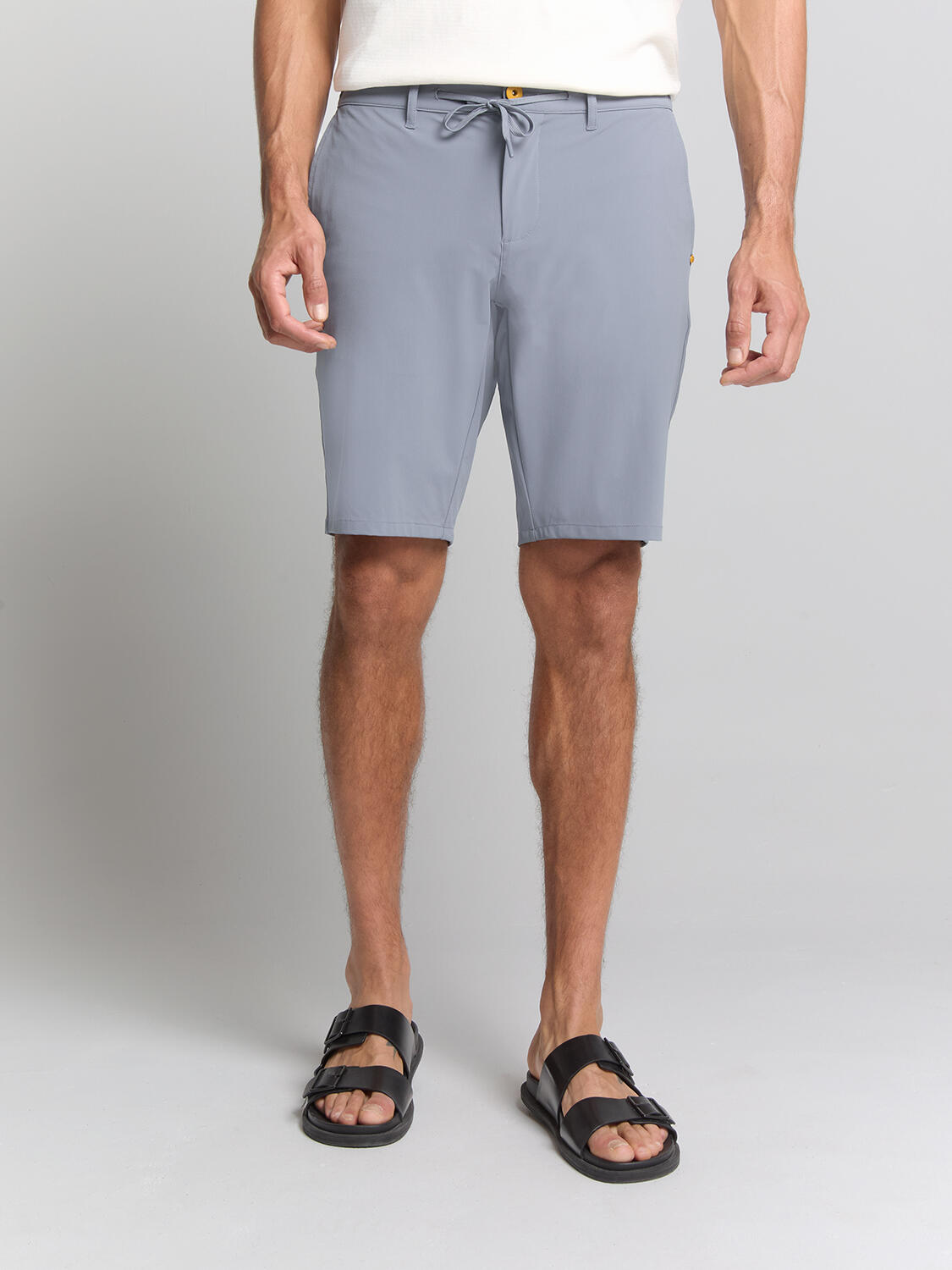 No Excess - Short Chino Jersey Travel washed blue - Gr. - M von No Excess