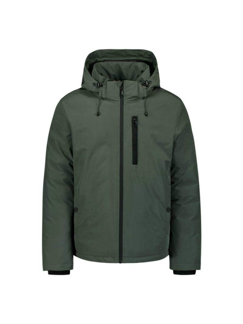 No Excess - Short Fit Wattierte Jacke mit Kapuze grün - Gr. - XXL von No Excess