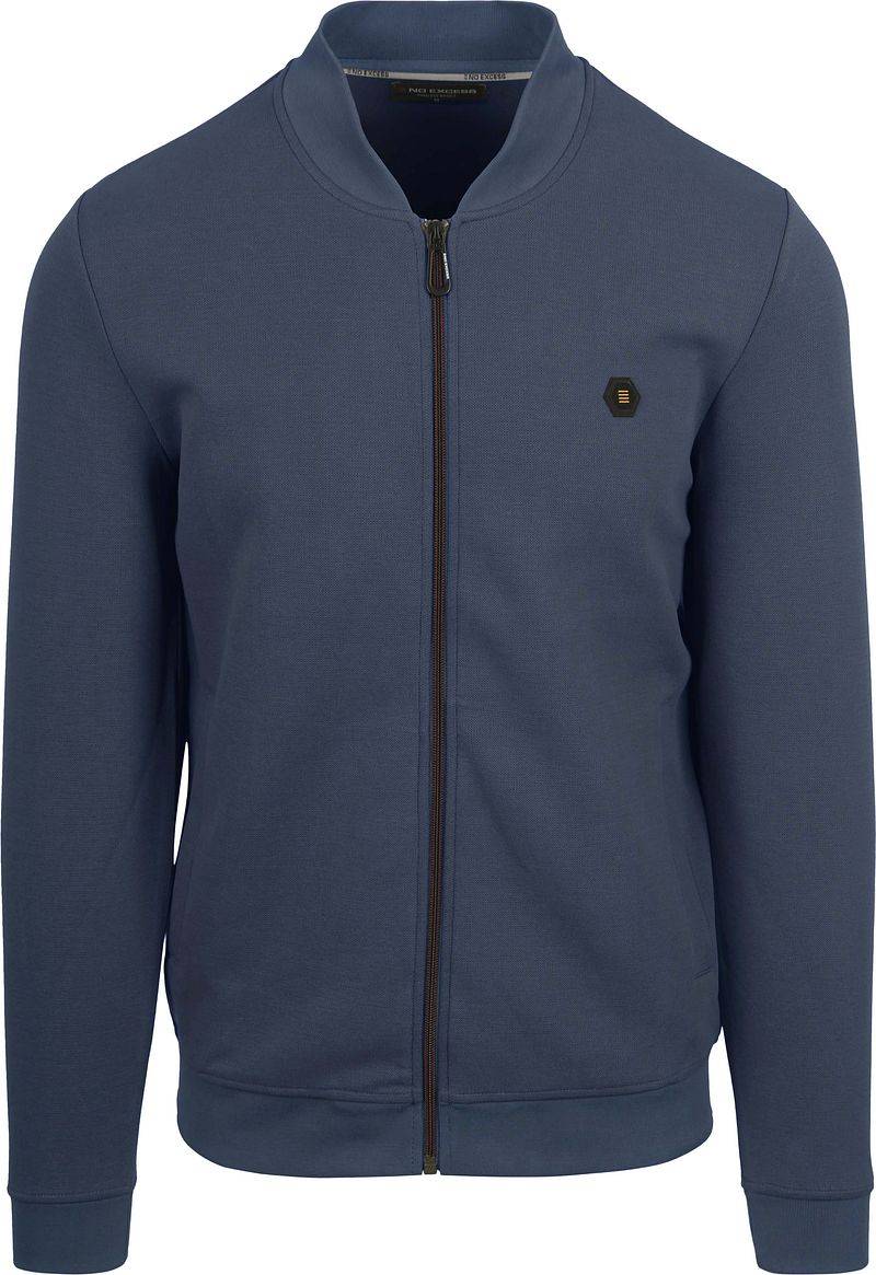 No Excess-Strickjacke Navy - Größe XXL von No Excess