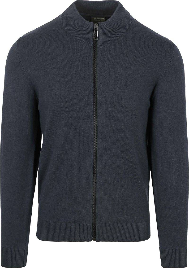 No Excess-Strickjacke Navy - Größe XXL von No Excess
