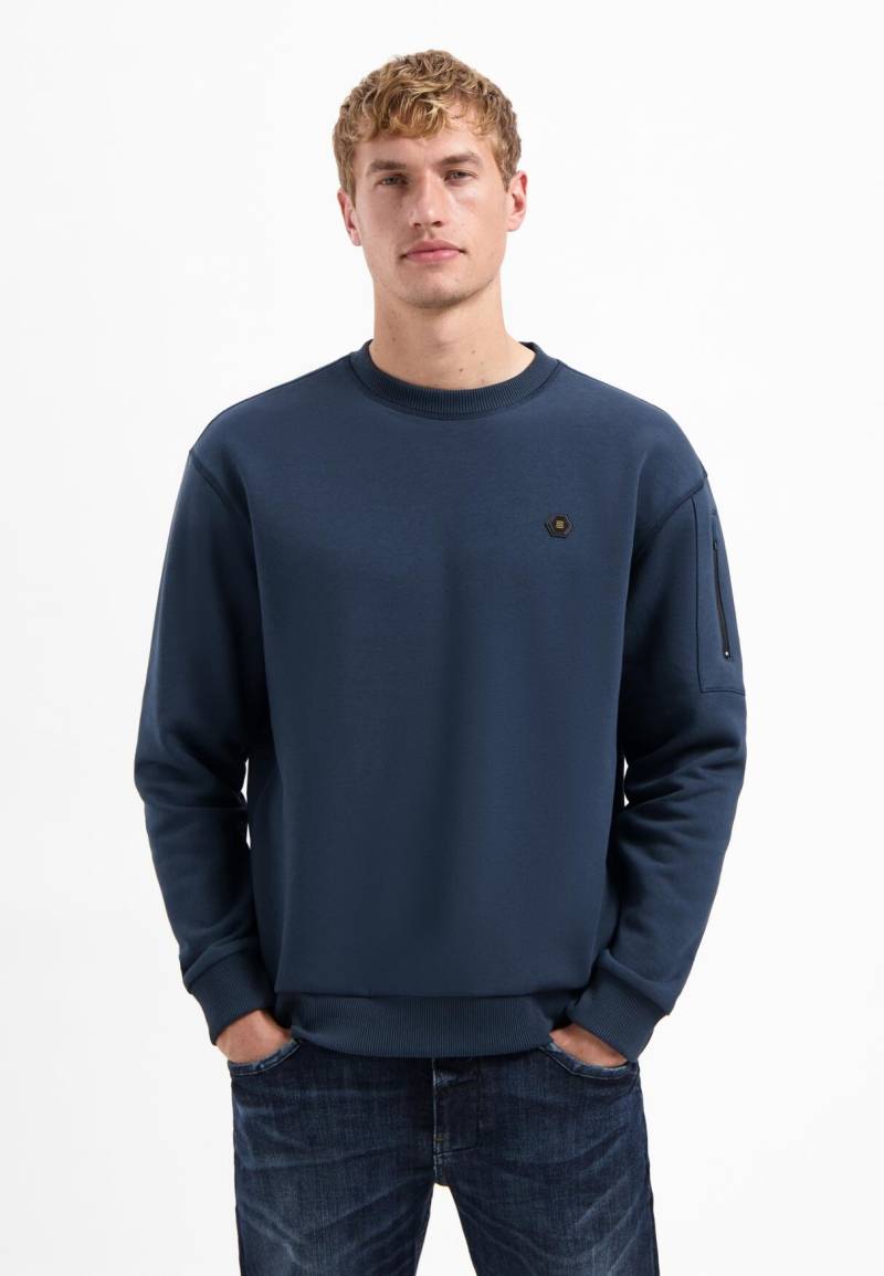 No Excess - Sweater Crewneck Brushed inside night - Gr. - M von No Excess