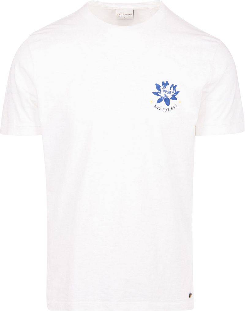 No Excess T-Shirt Backprint Weiß - Größe XXL von No Excess